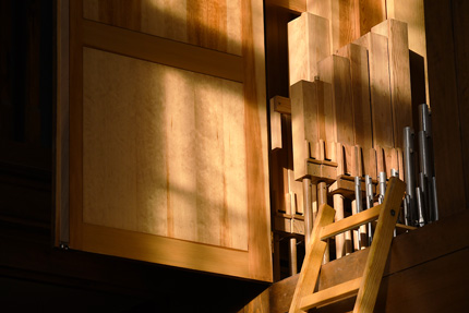 Die Eule-Orgel der Kreuzkirche Chemnitz · Foto: Carsten Möller